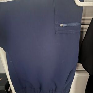 Navy Blue Figs Relaxed fit Uman Jogger Scrub Pant. Size Large